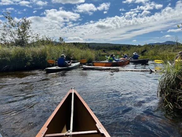 A Crooked Canes paddling outing on Cedar River Flow in the Adirondacks
